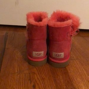 Pink Ankle UGG Booties